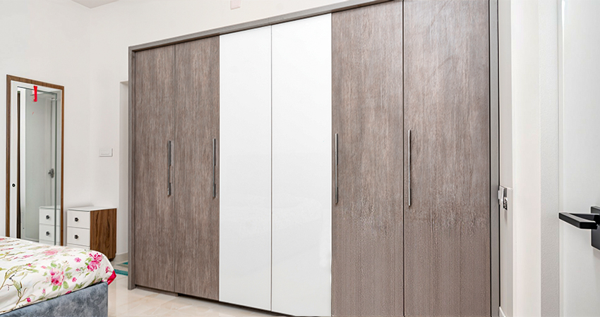Glide wardrobe with space-saving, easy-access, modern design.