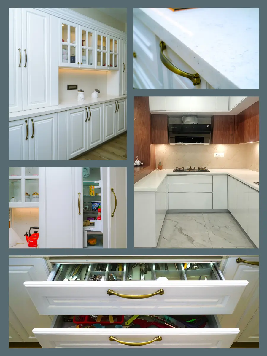 Design Elements of White Modular Kitchens